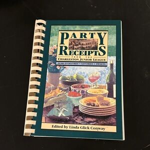 Party Receipts Cookbook - Junior league of Charleston